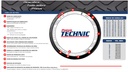Llanta para moto 90/90-19 (TT) Tipo Tubo Modelo T&C Marca Technic Brasil 