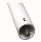 Tubo + eje tubo 26 mm 9 dientes 2.0 mm CG430/CG520